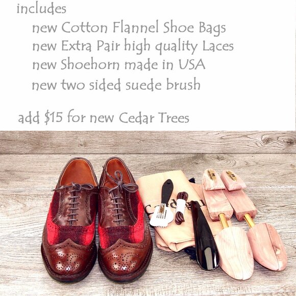*worn 1x* $395 Allen Edmonds MCALLISTER 5.5 D ( Womens 7 Wide ) * add $15 Trees main image 13